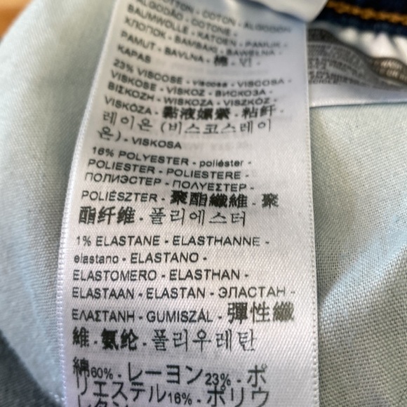 Levi Boyfriend Capris size 27 - Picture 8 of 8